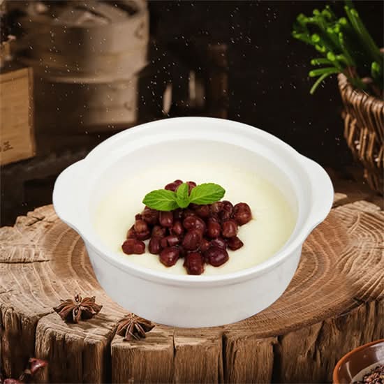 红豆双皮奶冻 Red Bean Paste Steamed Milk